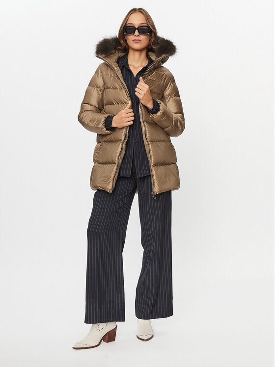 Hetregó Hetregó Daunenjacke Hanna 8K602F 23WD02 Braun Regular Fit