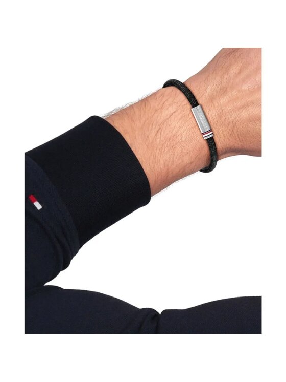 Tommy Hilfiger Tommy Hilfiger Náramok 2790704 Čierna