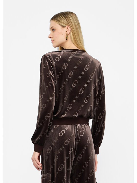 Liu Jo Liu Jo Felpa TF5109J4955M9768 Marrone Regular Fit