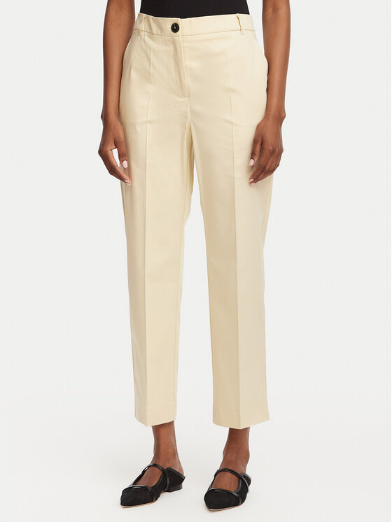 MAX&Co. Pantaloni din material Lungo 2616131104200 Bej Regular Fit