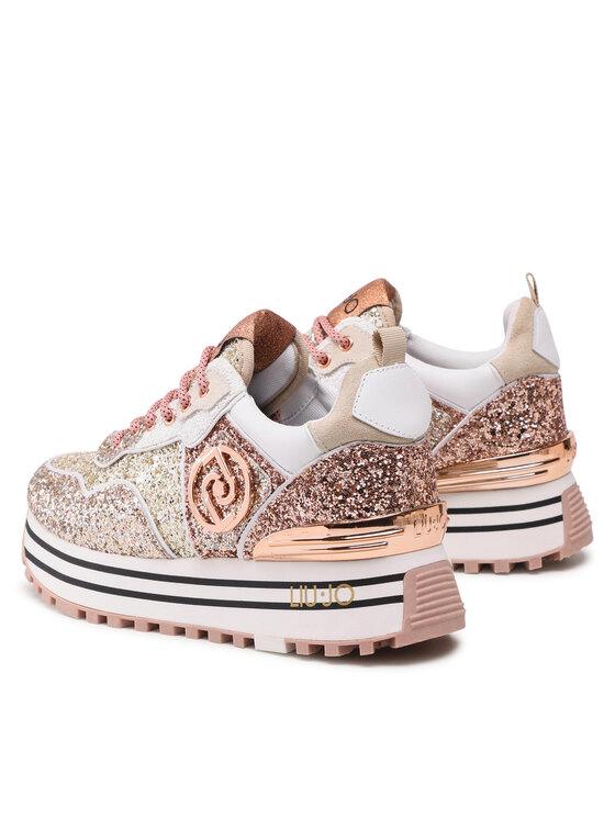 Liu Jo Liu Jo Αθλητικά Maxi Wonder Glitter BA2051 TX007 Ροζ