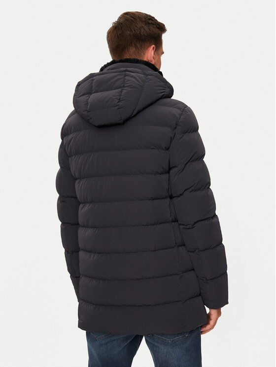 Hetregó Hetregó Pūkinė striukė William 8N435R Pilka Regular Fit