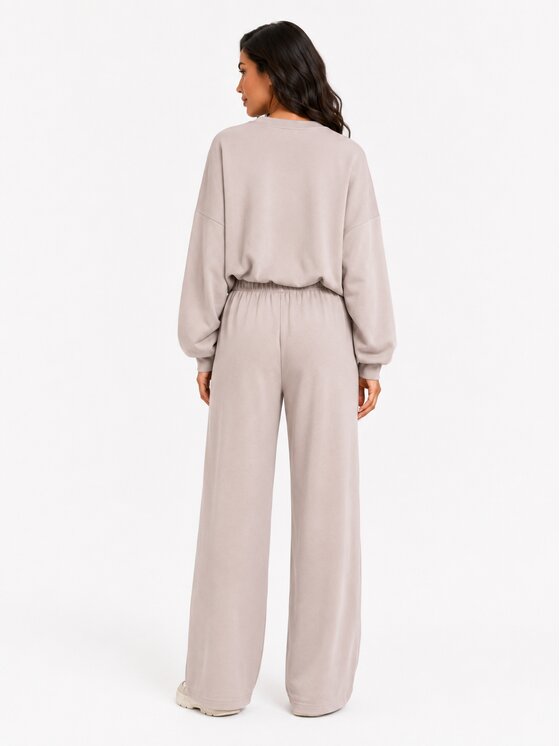 Agatha Studio Agatha Studio Dres A26SS-KA-K26 Beżowy Oversize