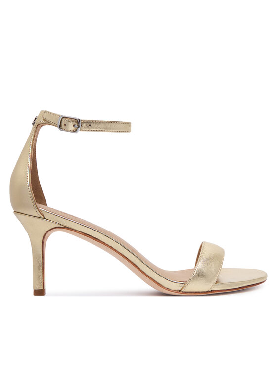 LAUREN RALPH LAUREN Sandały Allie Mid 802978207002 Złoty