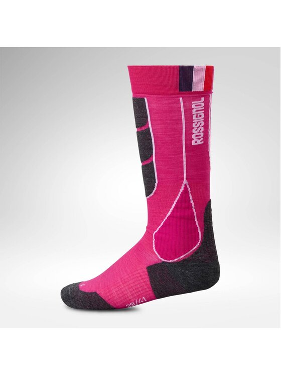 Rossignol Rossignol Skarpety narciarskie W Intermediate Ski Socks Różowy