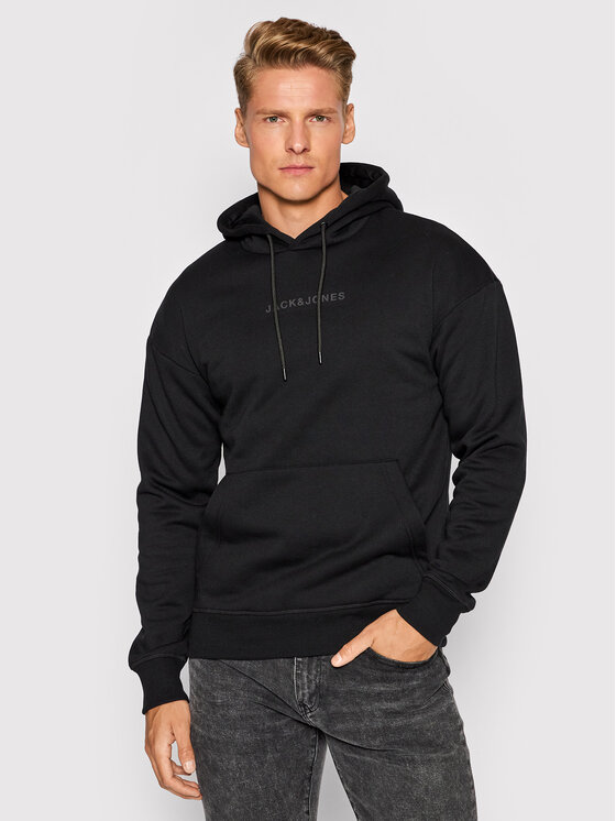 Felpa Marco 12192830 Nero Relaxed Fit