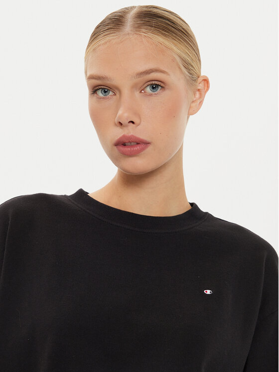 Champion Champion Mikina 116254 Čierna Loose Fit