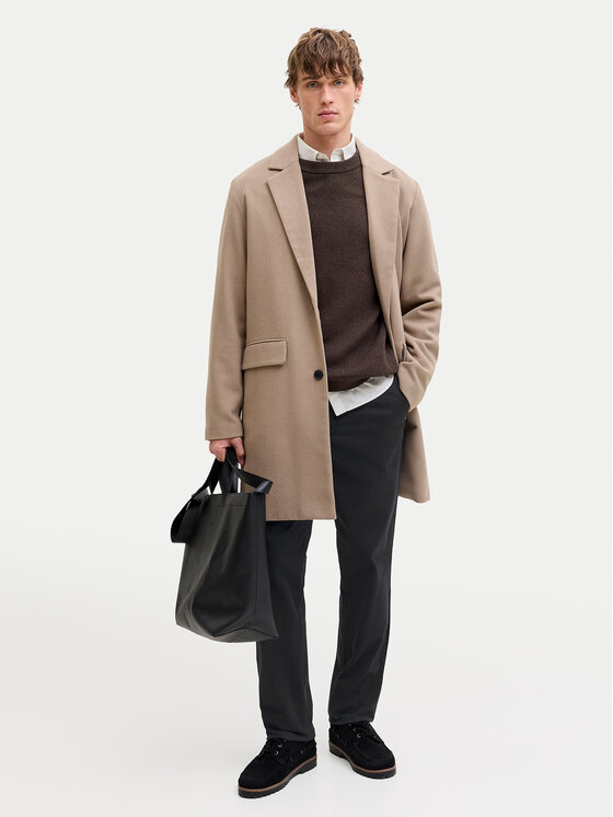 Jack & Jones Jack & Jones Chino kalhoty Stollie 12292970 Černá Regular Fit