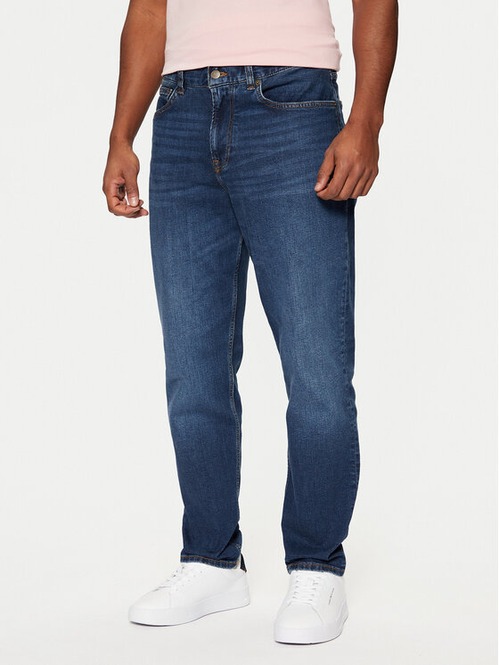 Tommy Hilfiger Tommy Hilfiger Farmer Harlem MW0MW39038 Sötétkék Tapered Fit