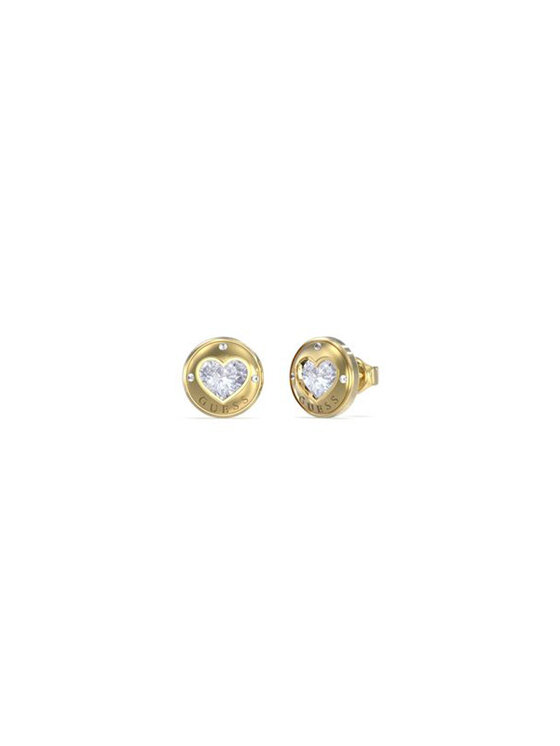 Guess Guess Kolczyki JUBE03349JW-YG Złoty