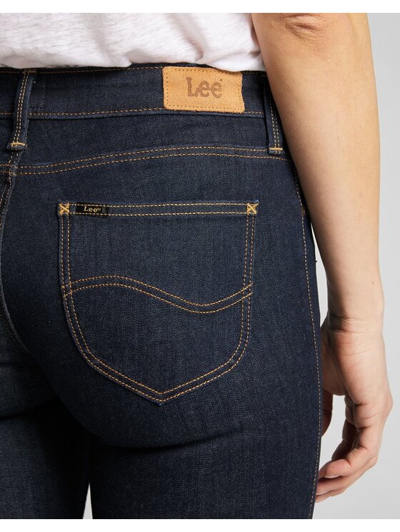Lee Lee Jeansy SCARLETT Niebieski Skinny Fit