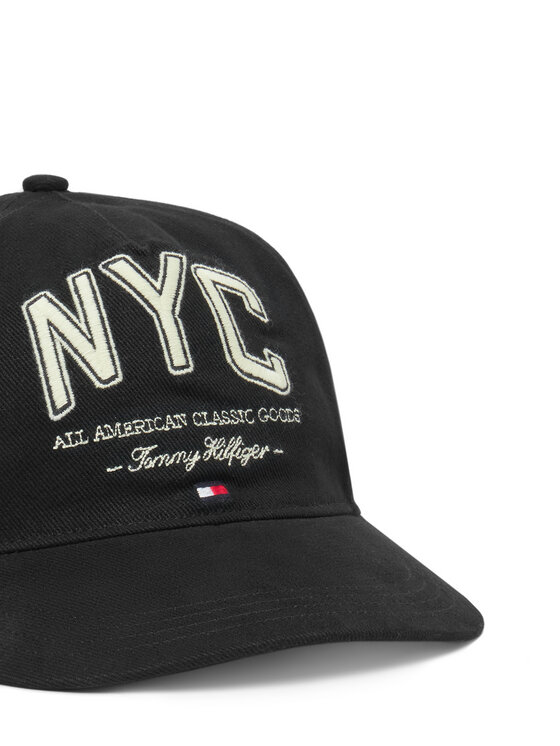 Tommy Hilfiger Tommy Hilfiger Kšiltovka Flag Seasonal 5 Panel AM0AM13562 Černá