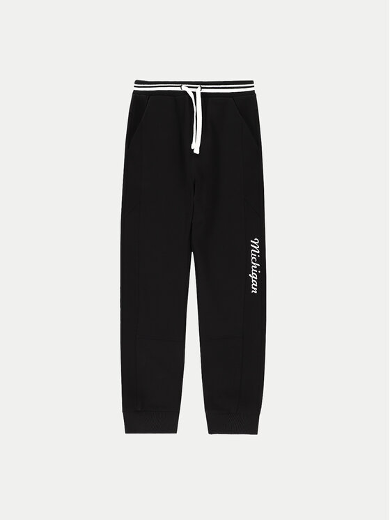 Coccodrillo Coccodrillo Jogginghose ZC4120201ABJ Schwarz Regular Fit