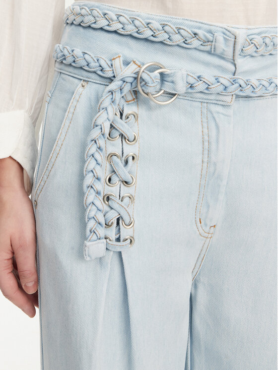 Munthe Munthe Джинси Fedumo 251140825110 Блакитний Wide Leg