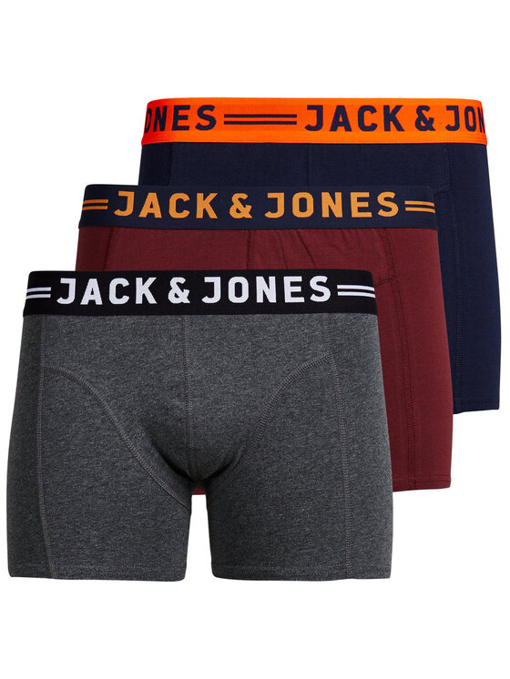 Jack&Jones Jack&Jones Set od 3 para bokserica Lichfield 12113943 Šarena
