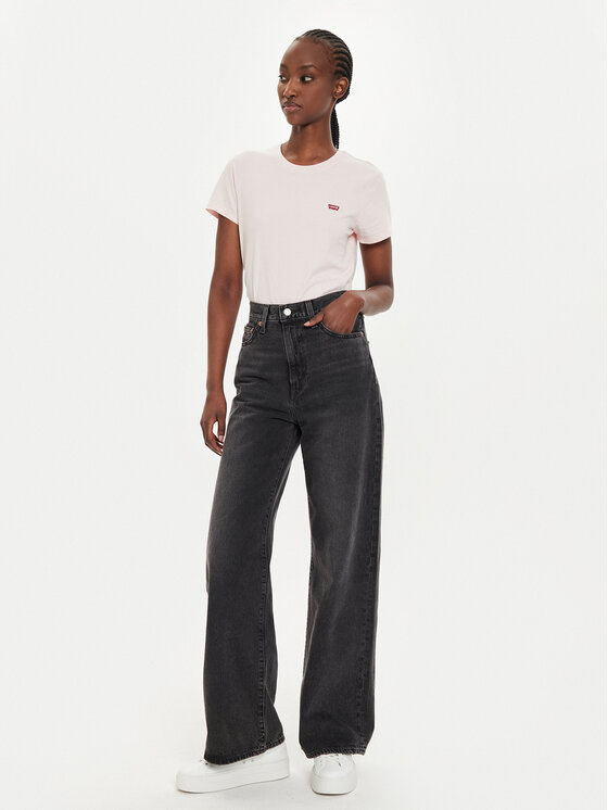 Levi's® Levi's® Traperice Ribcage A6081-0011 Crna Wide Leg