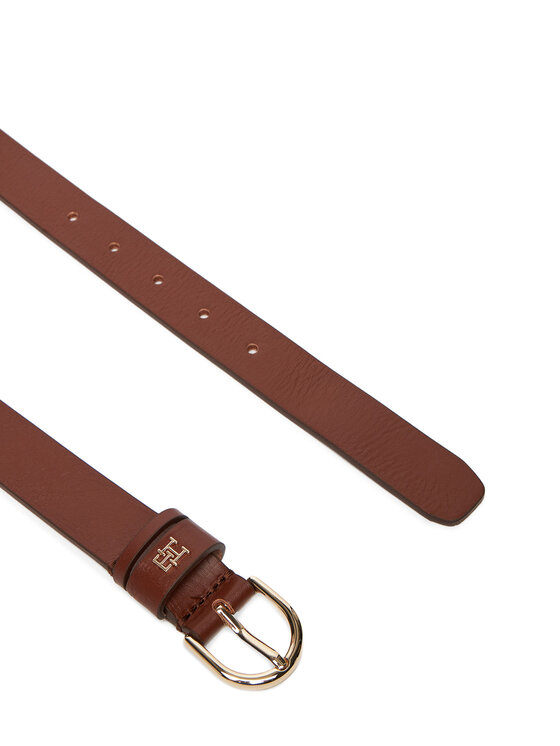 Tommy Hilfiger Tommy Hilfiger Ζώνη Γυναικεία Essential Effortless 2.5 Go AW0AW16836 Καφέ