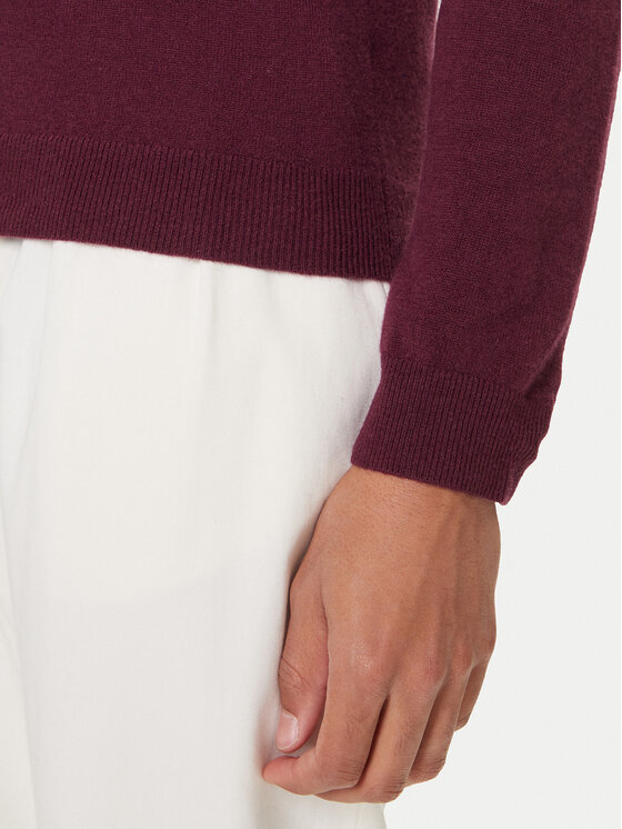 United Colors Of Benetton United Colors Of Benetton Sweter 1002U4407 Fioletowy Regular Fit