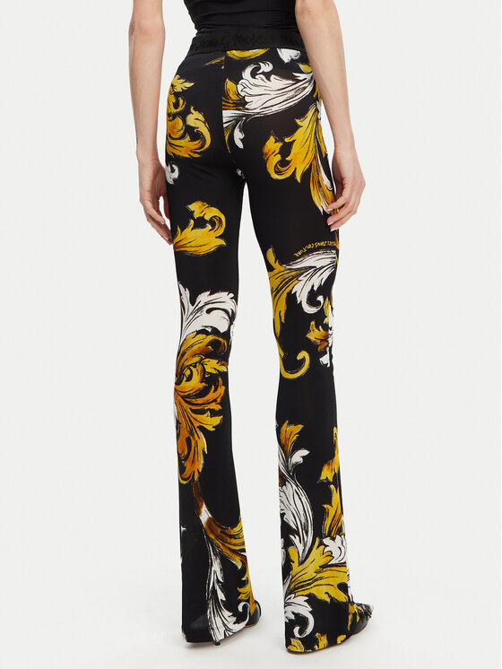 Versace Jeans Couture Versace Jeans Couture Spodnie materiałowe 78HAC107 JS471 Czarny Regular Fit