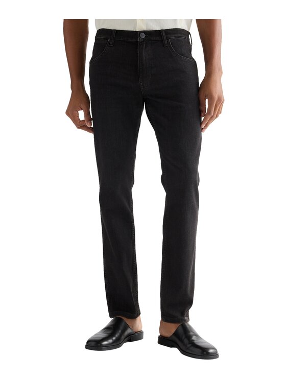 Wrangler Wrangler Jeansy 112377762 Czarny Regular Fit