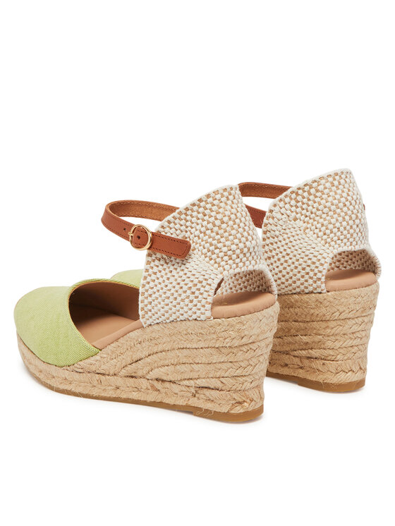 Genuins Genuins Espadrillid Carina Canvas G106388 Roheline
