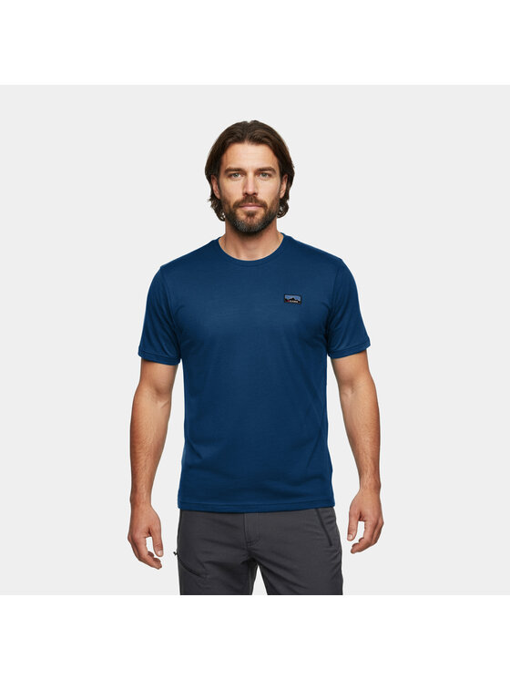 Alpinus Alpinus T-Shirt Otago Niebieski Regular Fit