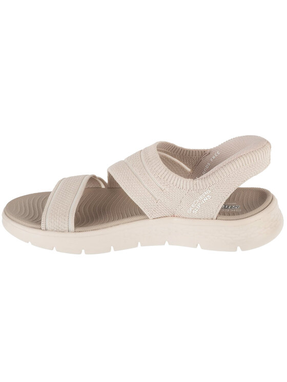 Skechers Skechers Sandały Skechers Slip-Ins: Go Walk Flex Sandal - Enticing Szary