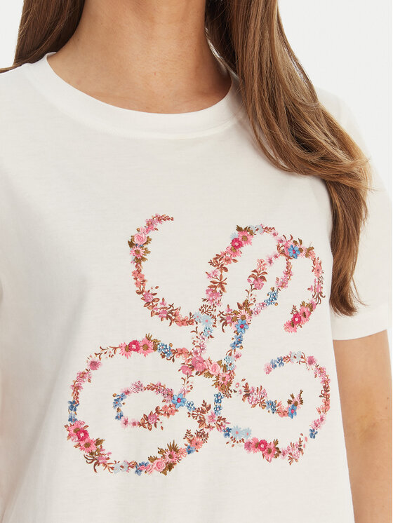 Luisa Spagnoli Luisa Spagnoli T-Shirt Ballada 543153 Biały Regular Fit