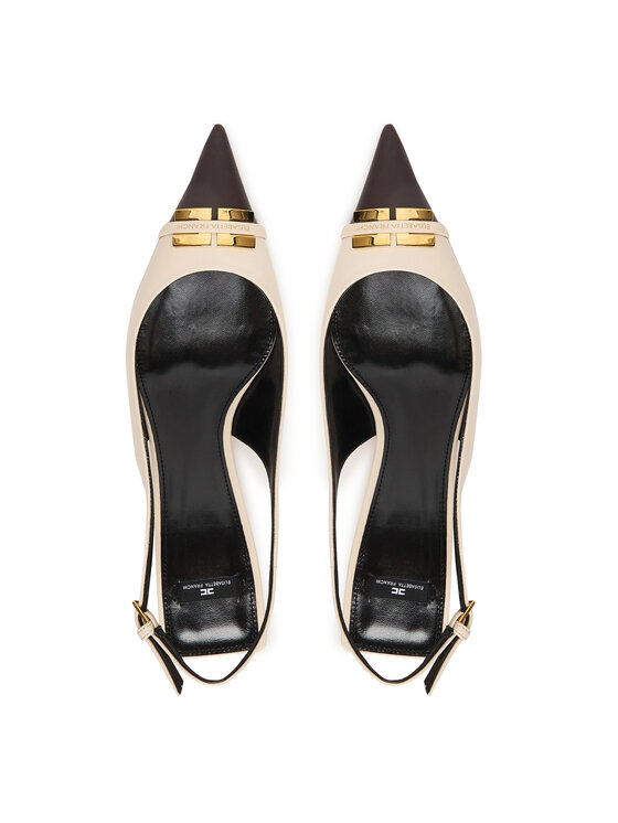 Elisabetta Franchi Elisabetta Franchi Décolleté SA57L61E2 Écru