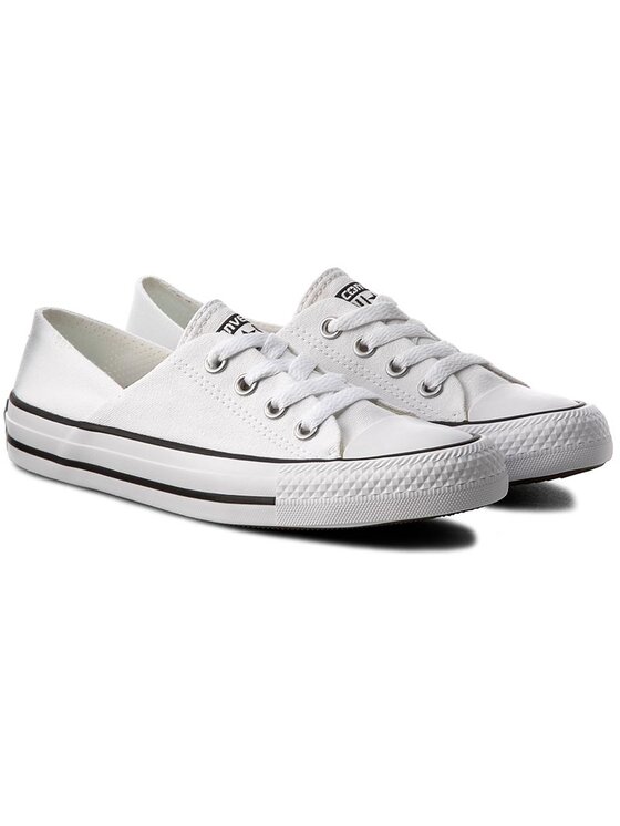 Converse Sneakers Ctas Coral Ox 555901C Blanc Modivo