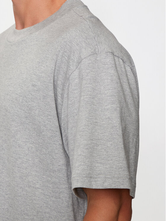 adidas adidas Marškinėliai Brand Love IW3541 Pilka Loose Fit