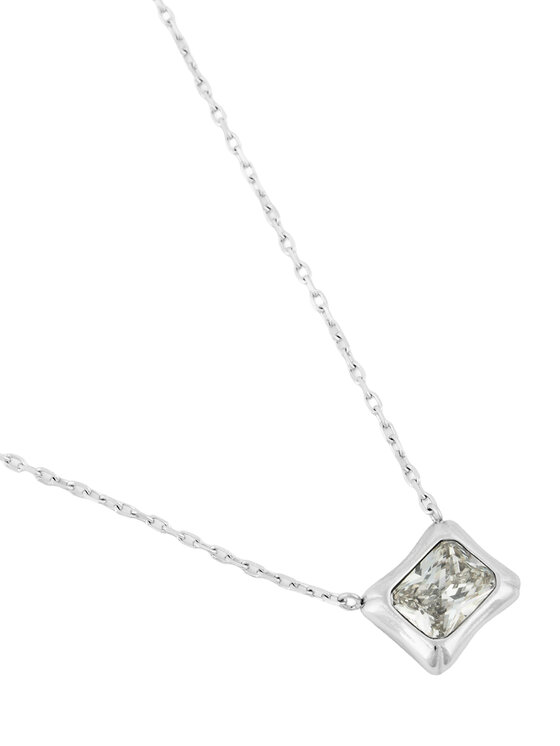 Guess Guess Ogrlica JUBN05 170JW Srebrna