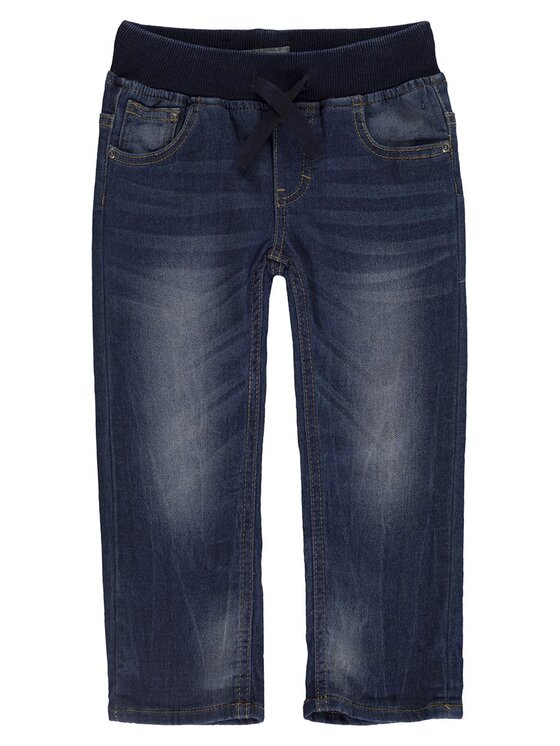 Kanz Kanz Spodnie materiałowe 1846914-0012 Niebieski Basic Fit