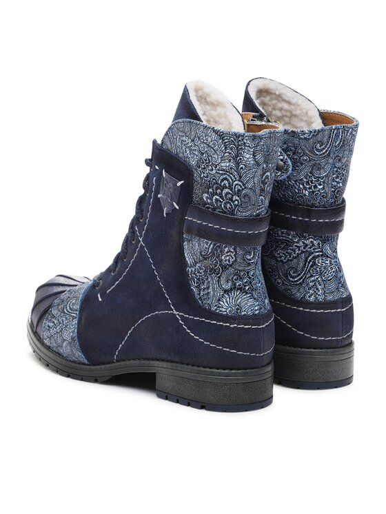 Maciejka Maciejka Stiefeletten 06124-17/00-4 Dunkelblau