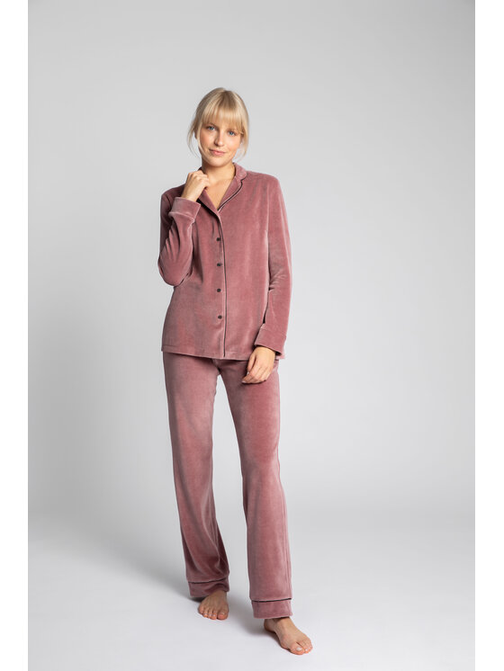 LaLupa LaLupa Bluzka LA007 Różowy Comfortable Fit