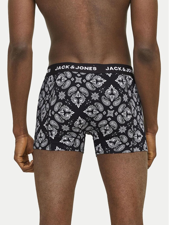 Jack&Jones Jack&Jones Set od 3 para bokserica Paris 12259575 Crna