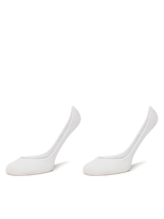Set de 2 perechi de șosete scurte de damă HUGO 50549269 Alb