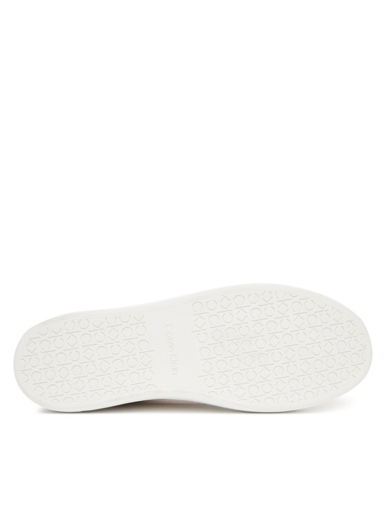 Calvin Klein Calvin Klein Sneakersy Vulc Lace Up Lth W/Sue Bt HW0HW02571 Beżowy