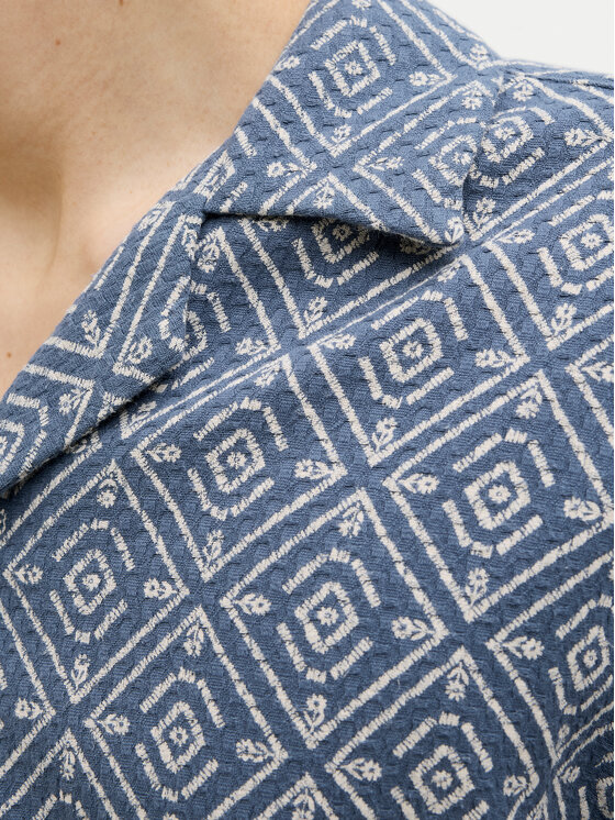 Jack & Jones Jack & Jones Ing Bluvincent 12273289 Kék Relaxed Fit