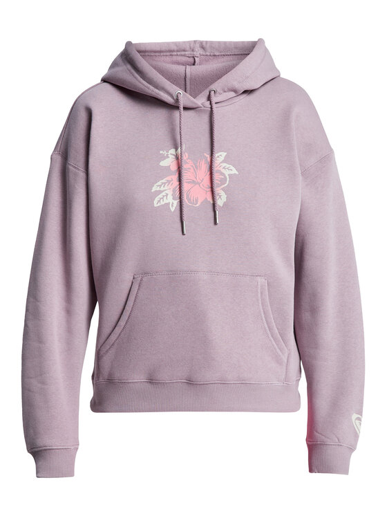Roxy Roxy Суитшърт Perfect Place Brushed ERJFT05032 Виолетов Regular Fit