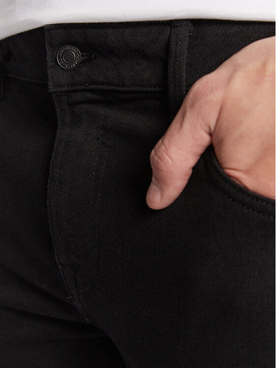 Guess Guess Jeansy Angels M2YAN2 D4Q51 Czarny Slim Fit