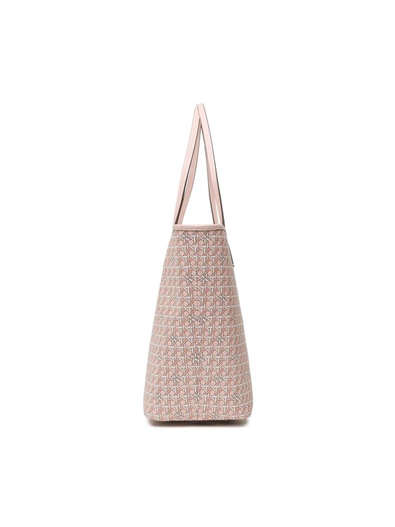 Tory Burch Tory Burch Сумка Basketweave Tote 145634 Рожевий