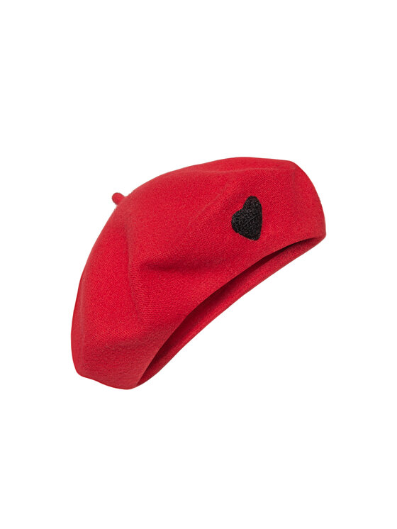 YOU by Tokarska YOU by Tokarska Beret Serce Czerwony