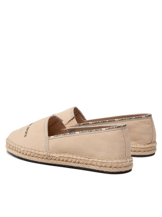 Calvin Klein Jeans Calvin Klein Jeans Εσπαντρίγιες Esparille Monogram YW0YW00660 Μπεζ