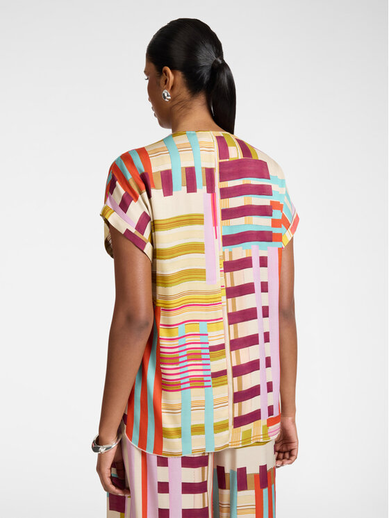 Elena Mirò Elena Mirò Blusa 2028P000253N001 Rosa Regular Fit