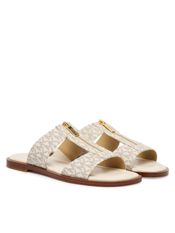 MICHAEL Michael Kors MICHAEL Michael Kors Šlepetės Berkley Flat 40S6BRFS1B Écru