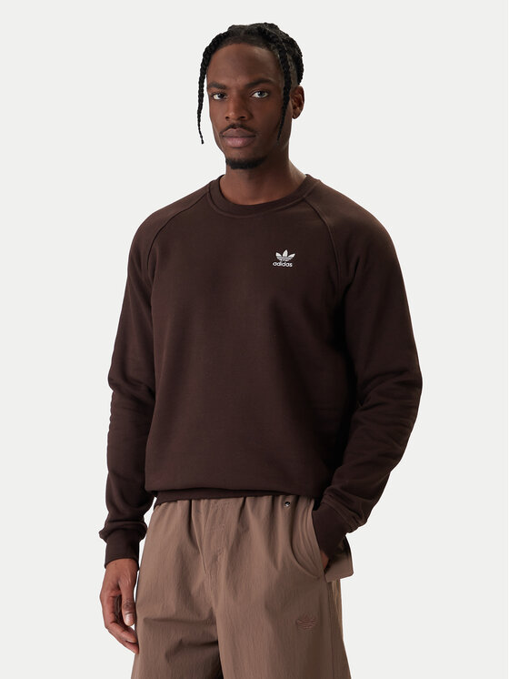 adidas adidas Bluză Trefoil Essentials KE1141 Maro Regular Fit