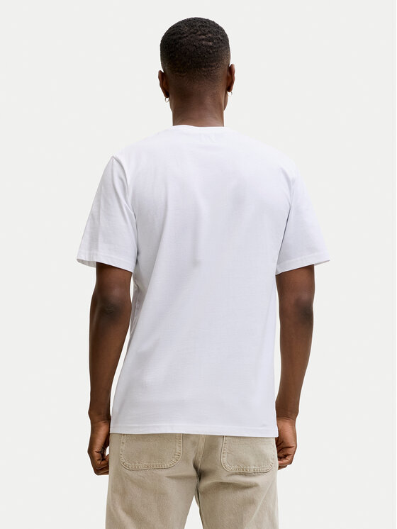 Jack & Jones Jack & Jones T-Shirt Blucaleb 12293019 Bílá Regular Fit
