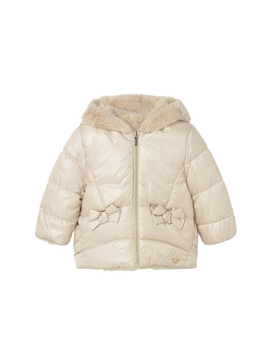 Mayoral Mayoral Зимно яке 2435 Бежов Regular Fit