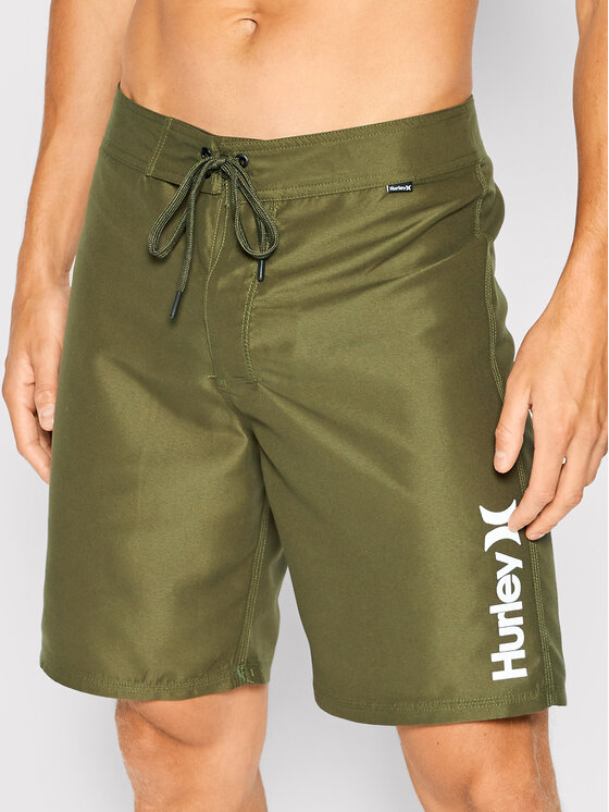 Hurley Kopalne hlače Solids 20in AMBS22Q1O Zelena Regular Fit